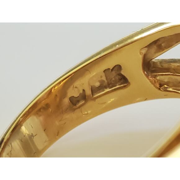 Vintage Camrose and Kross Sterling Silver Ring - Picture 4 of 5